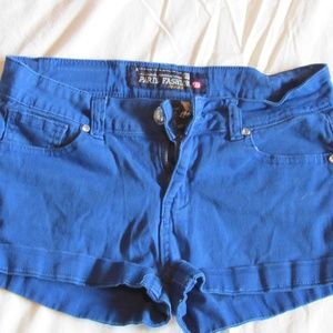 Blue Paris Fashion Jean Shorts